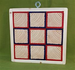 TIC-TAC-TOE - KNIFE THROWING TARGET 404 - 11 1/2" x 11 1/2" x 3" Only $44.99